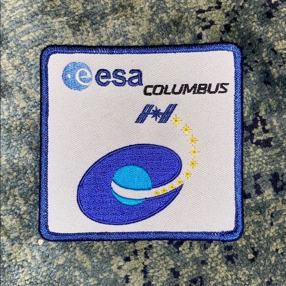 (CLOSET CLOSING FINAL SALE) European Space Agency Columbus Patch - Picture 2 of 3